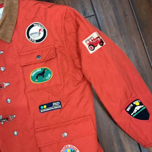 FOUND By Anthropology Farmstead Quilt Patch Jacket Sz M - Picture 3 of 14